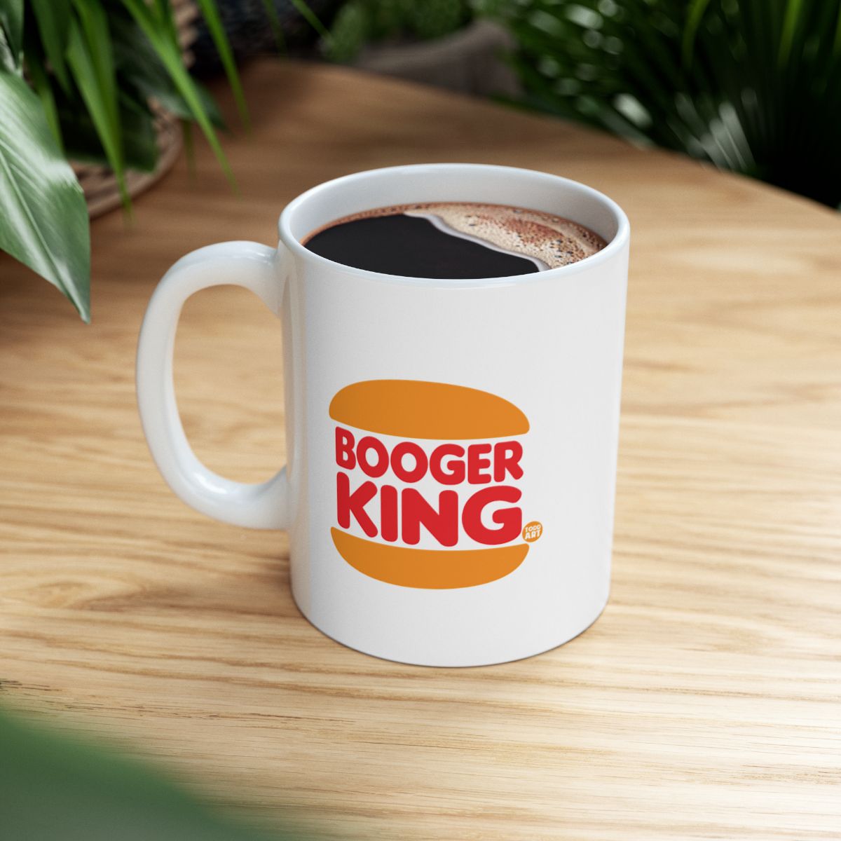Funny Booger King Parody Mug Ideal Gag Gift