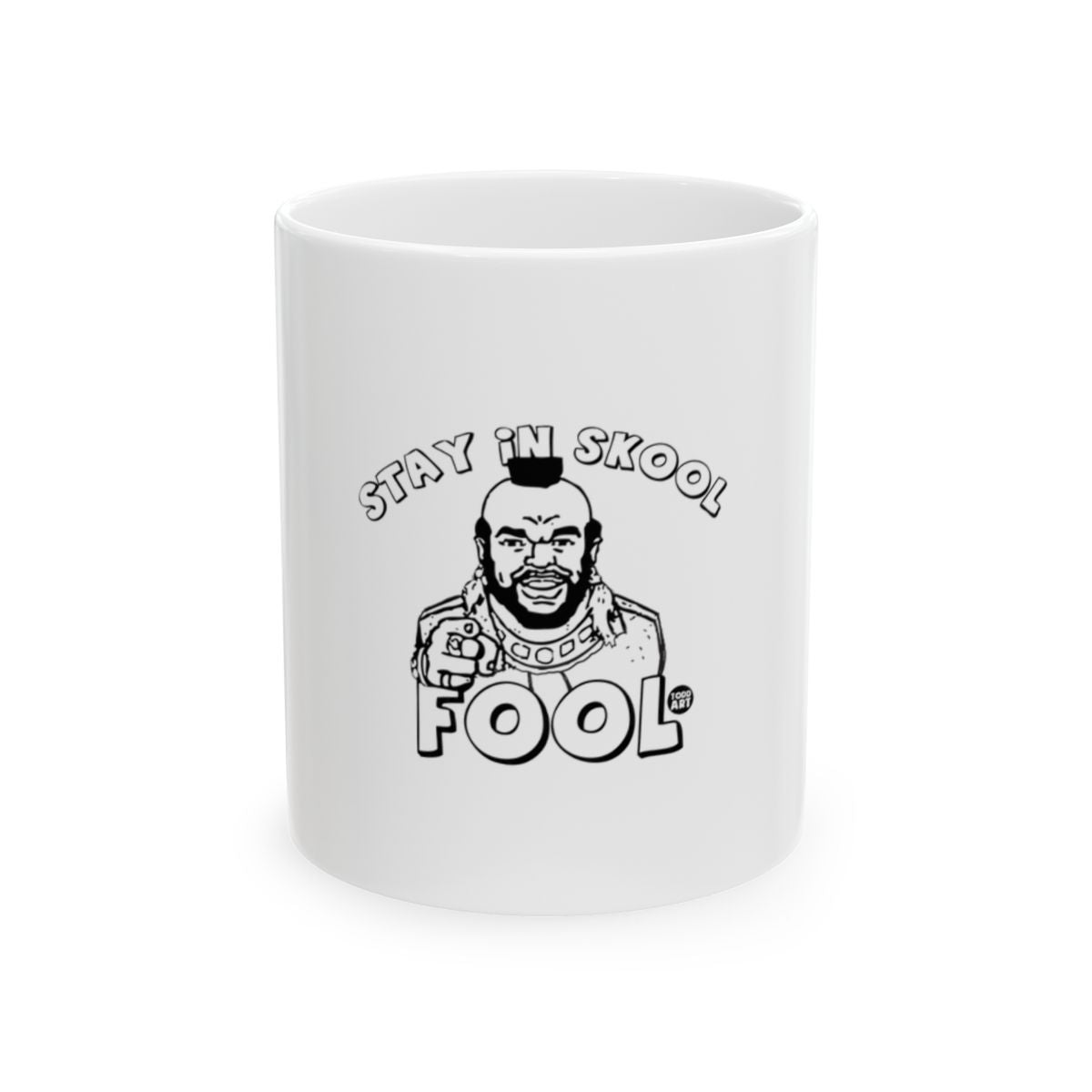 Stay In Skool Fool Graphic Printed Mug