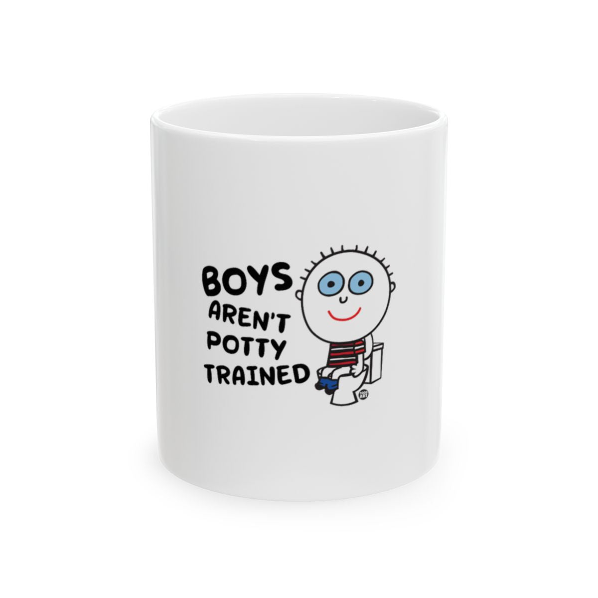 Boys Aren't Potty Trained Humorous Mug Product