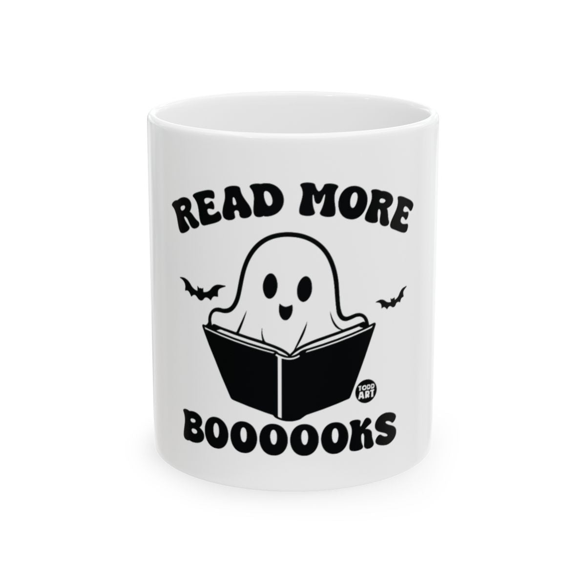 Read More Boooooks Ghost Design Mug