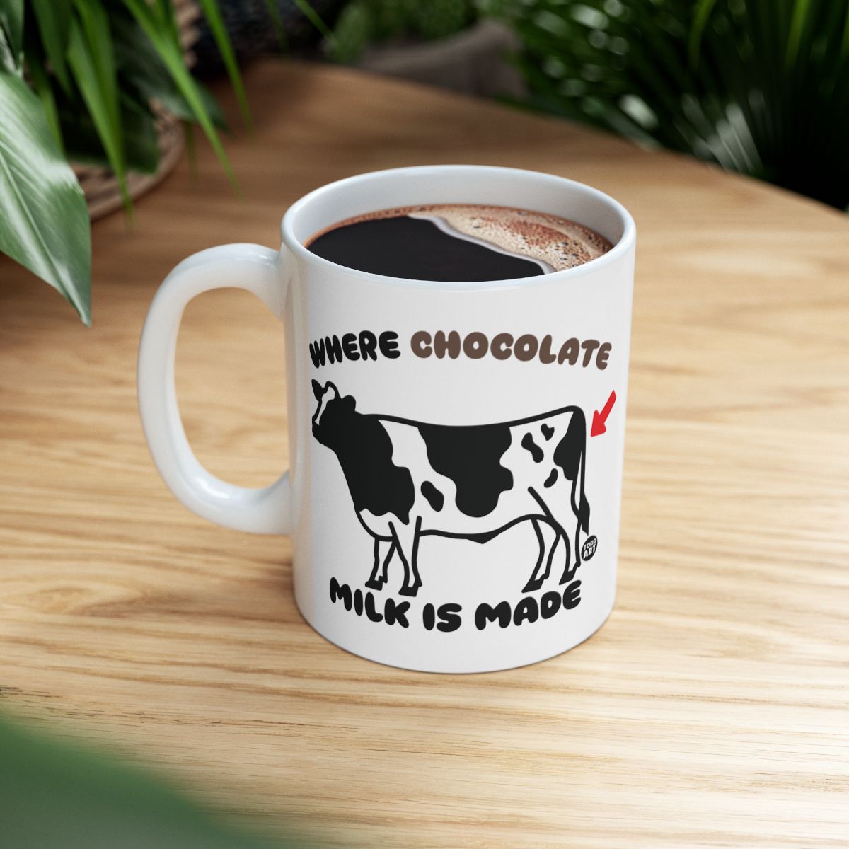 Where Chocolate Milk Is Made Funny Coffee Mug