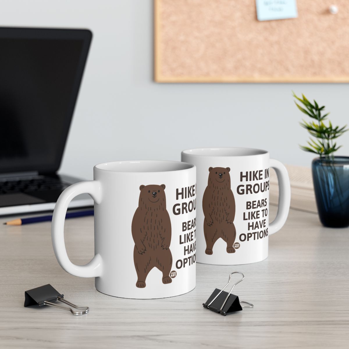 Hike in Groups Bears Like Options Funny Mug