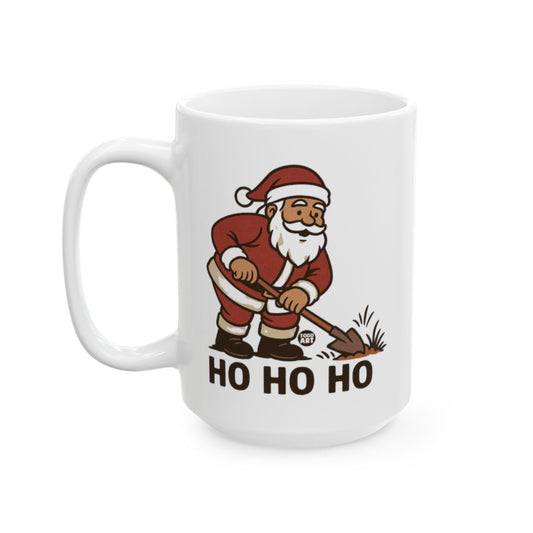 Ho Ho Ho Santa Mug with Holiday Design