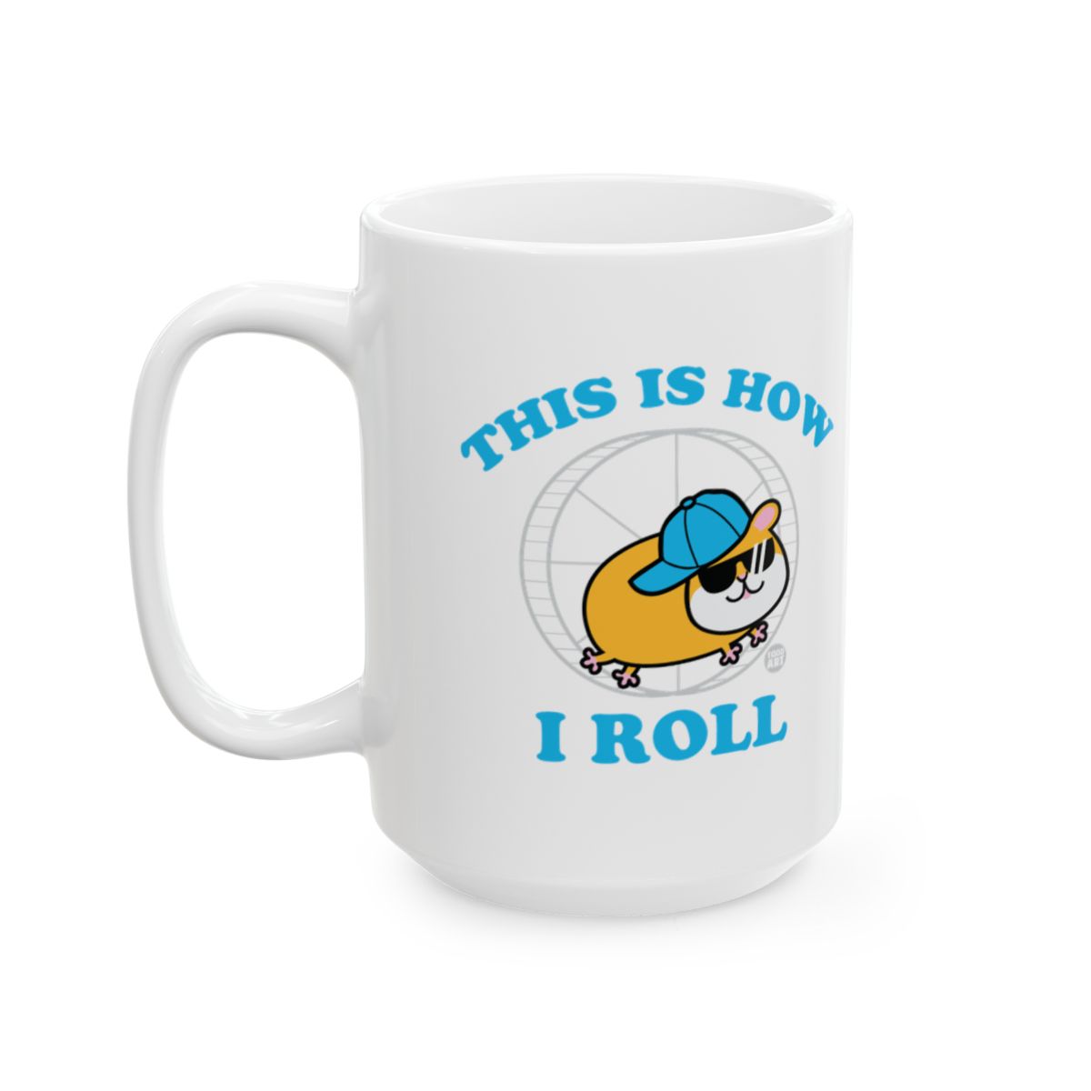 This Is How I Roll Cute Skateboarding Mug