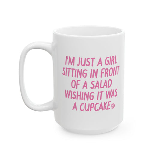 I'm Just a Girl Sitting in Front of a Salad Cup product