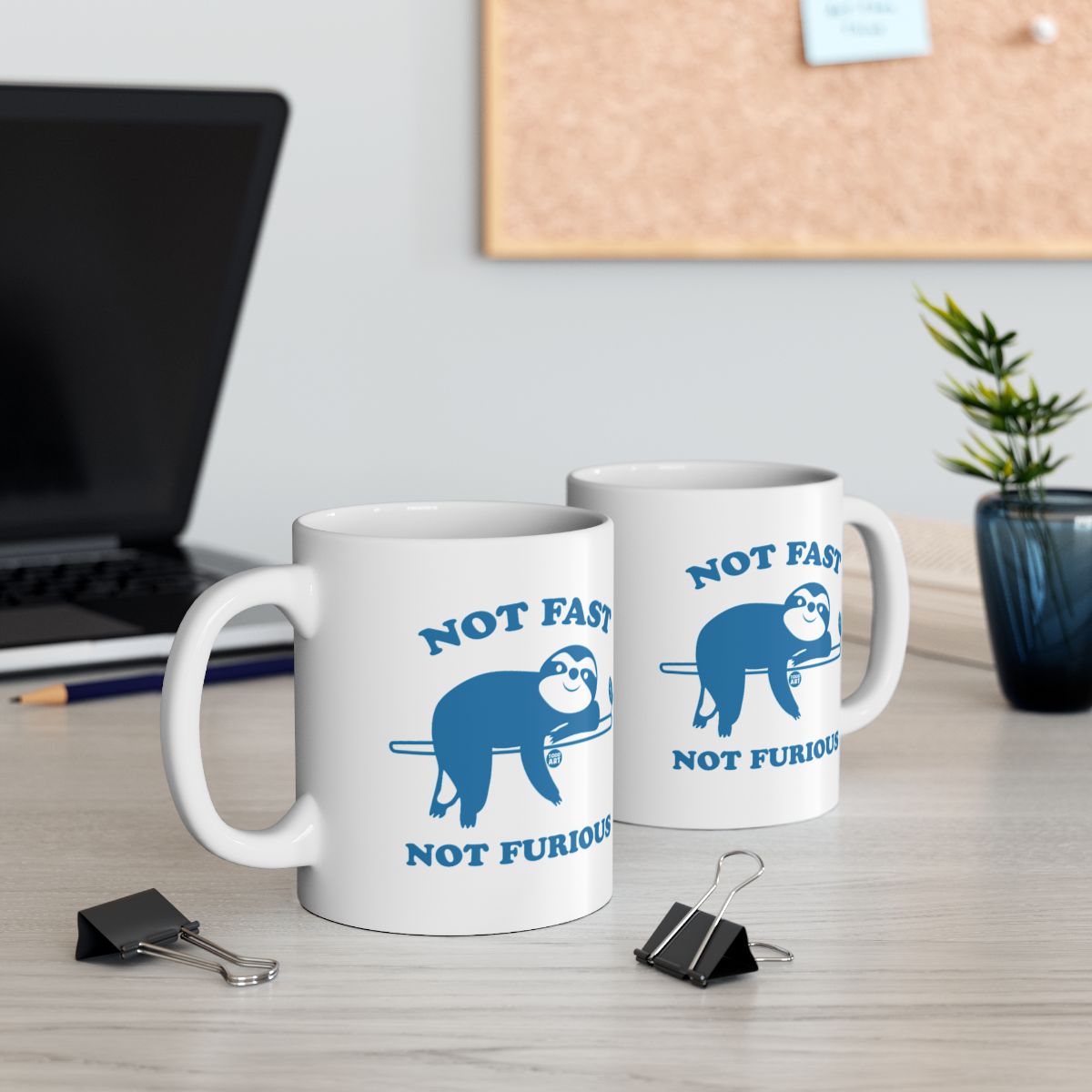 Not Fast Not Furious Mug Perfect for Relaxed Mornings