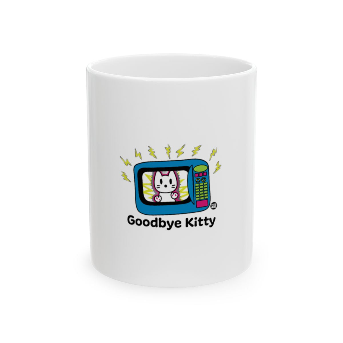 Goodbye Kitty Vintage Television Mug