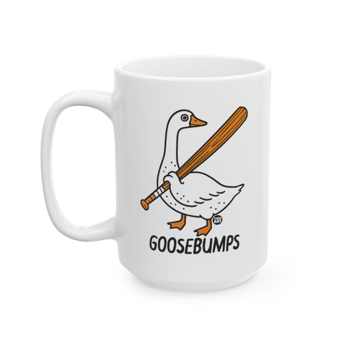Goosebumps Duck with Bat Graphic Mug product