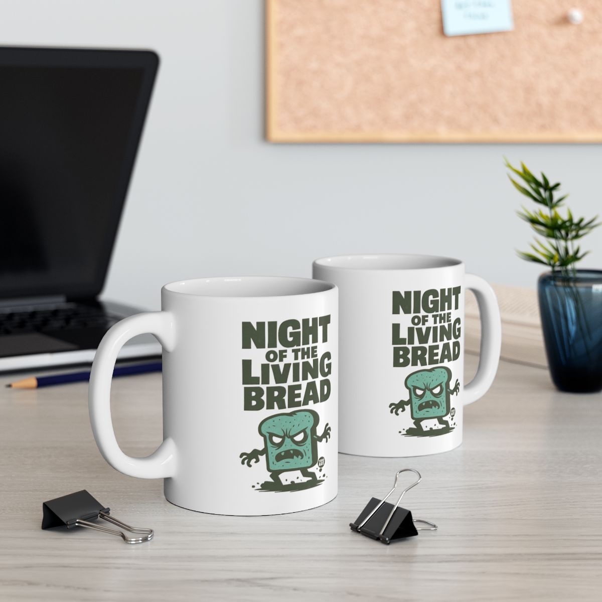 Night Of The Living Bread Funny Coffee Mug Product