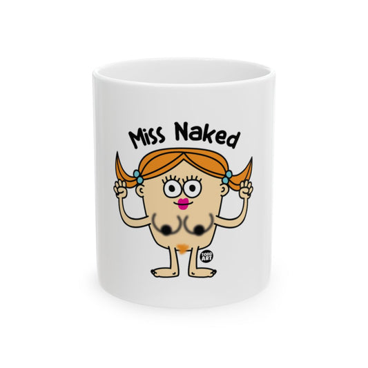 Miss Naked Funny Cartoon Character Mug