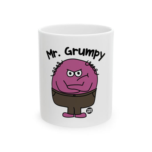 Mr. Grumpy Character with Angry Face Mug Product