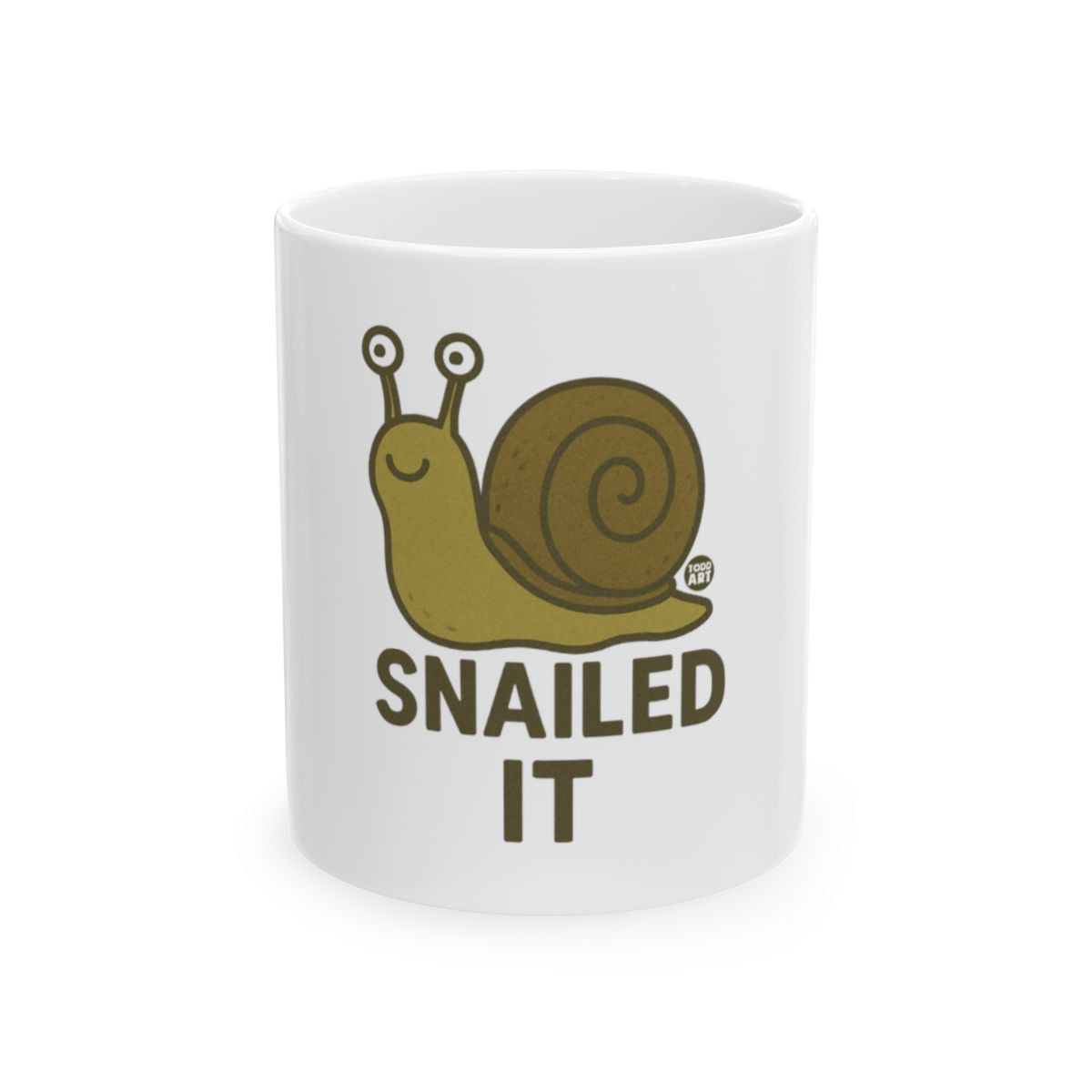Positive Motivational Cute Snail Coffee Mug