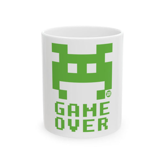Game Over Pixel Print Retro Gamer Coffee Mug