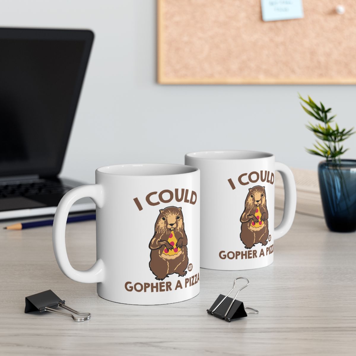 I Could Gopher A Pizza Funny Animal Mug Product