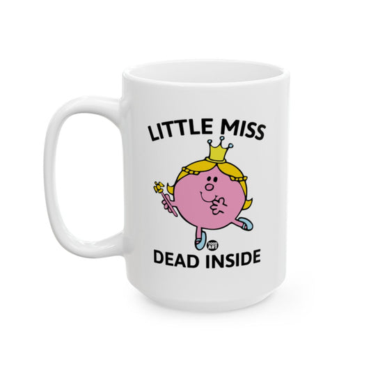 Little Miss Dead Inside Coffee Mug with Cute Design