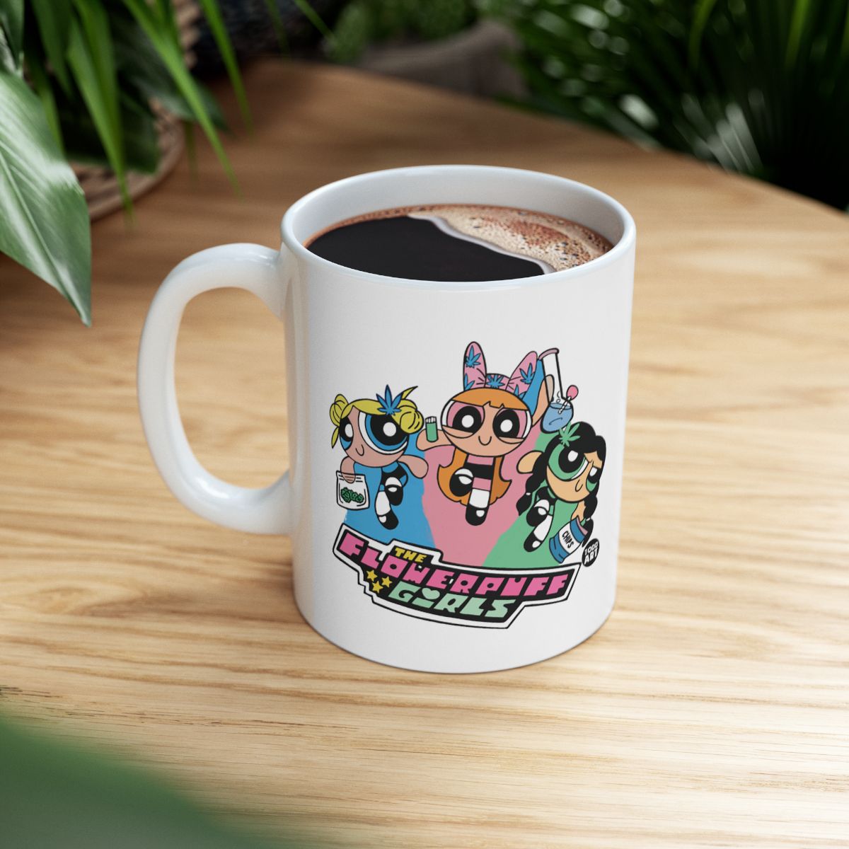 Flowerpuff Girls Coffee Mug Animated Characters