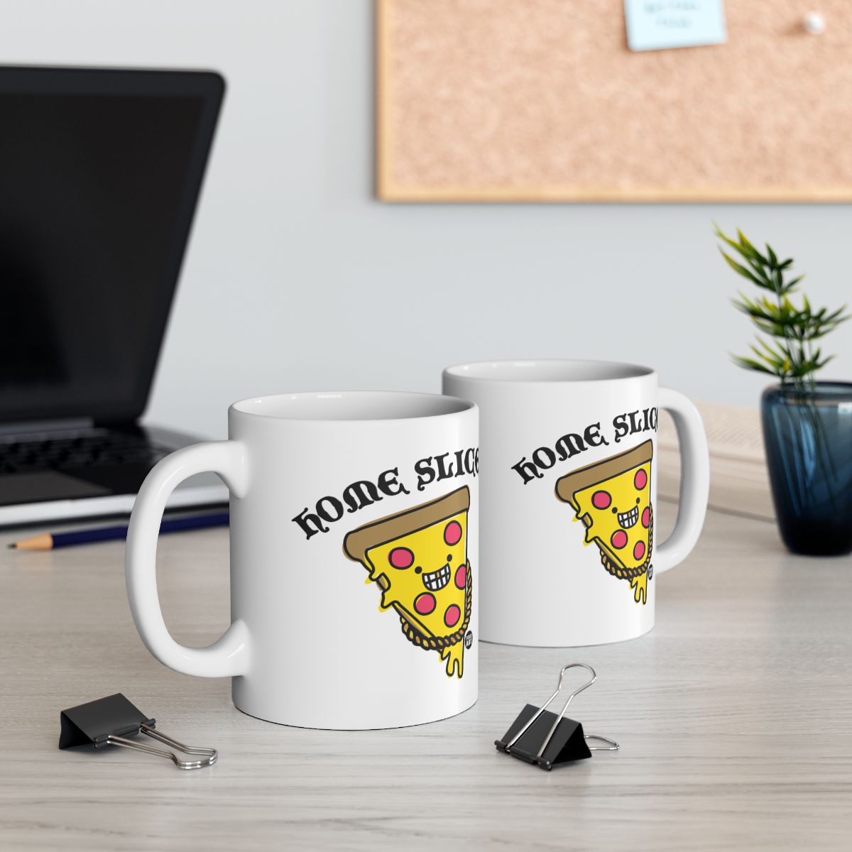 Home Slice Pizza Mug for Coffee or Tea Lovers