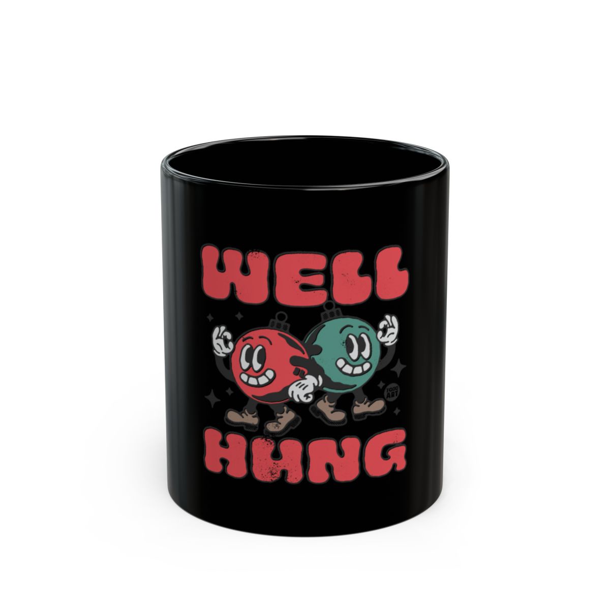 Well Hung Funny Novelty Coffee Mug