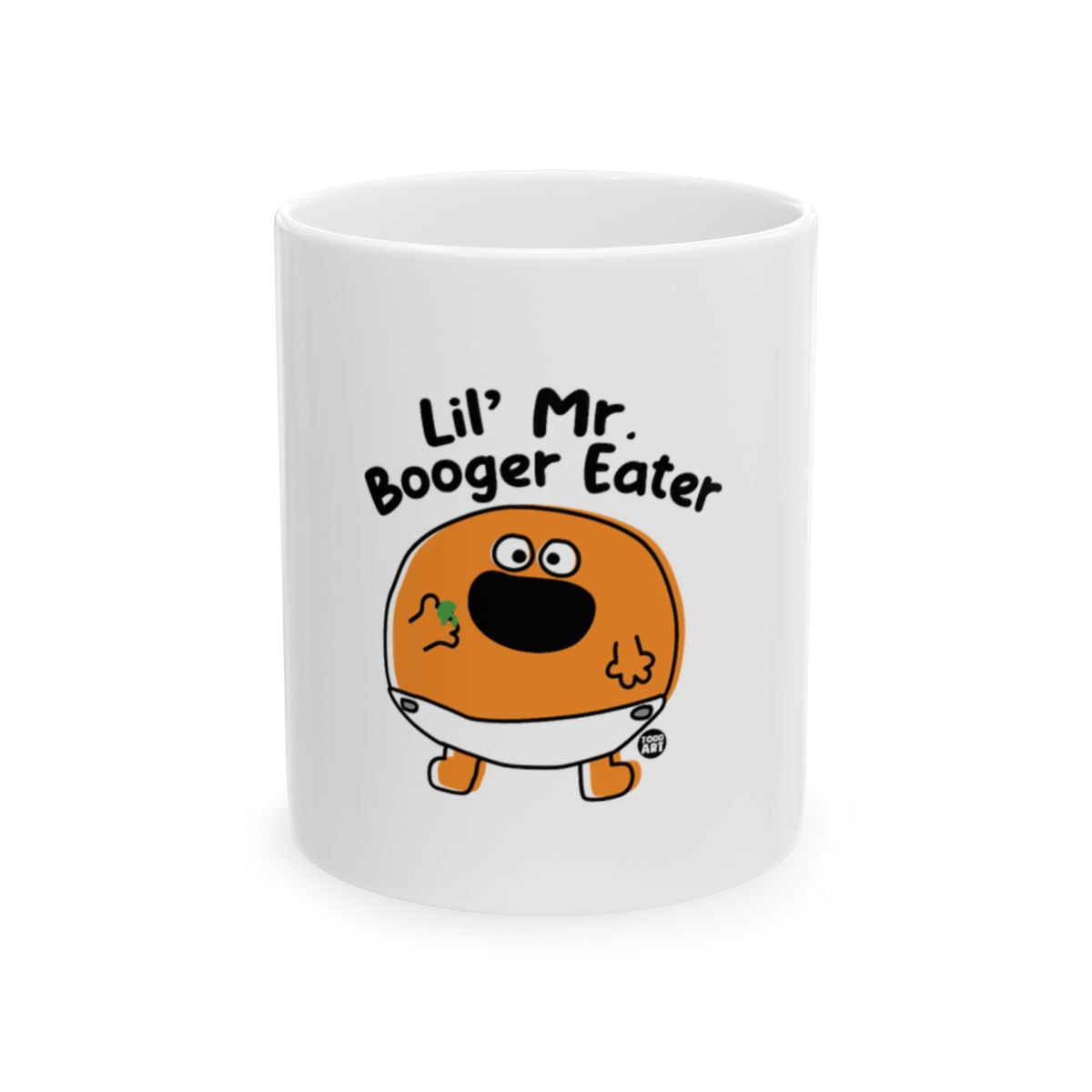 Lil' Mr. Booger Eater Kids Mug Fun Gift for Little Ones