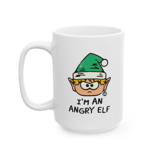 I'm An Angry Elf Funny Christmas Mug Gift
