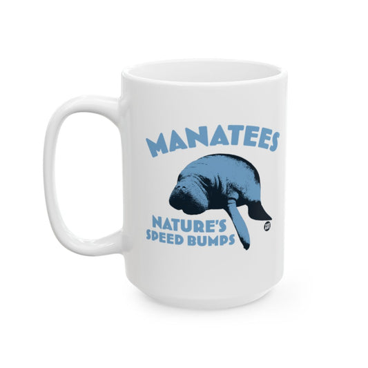 Manatees Nature's Speed Bumps large mug