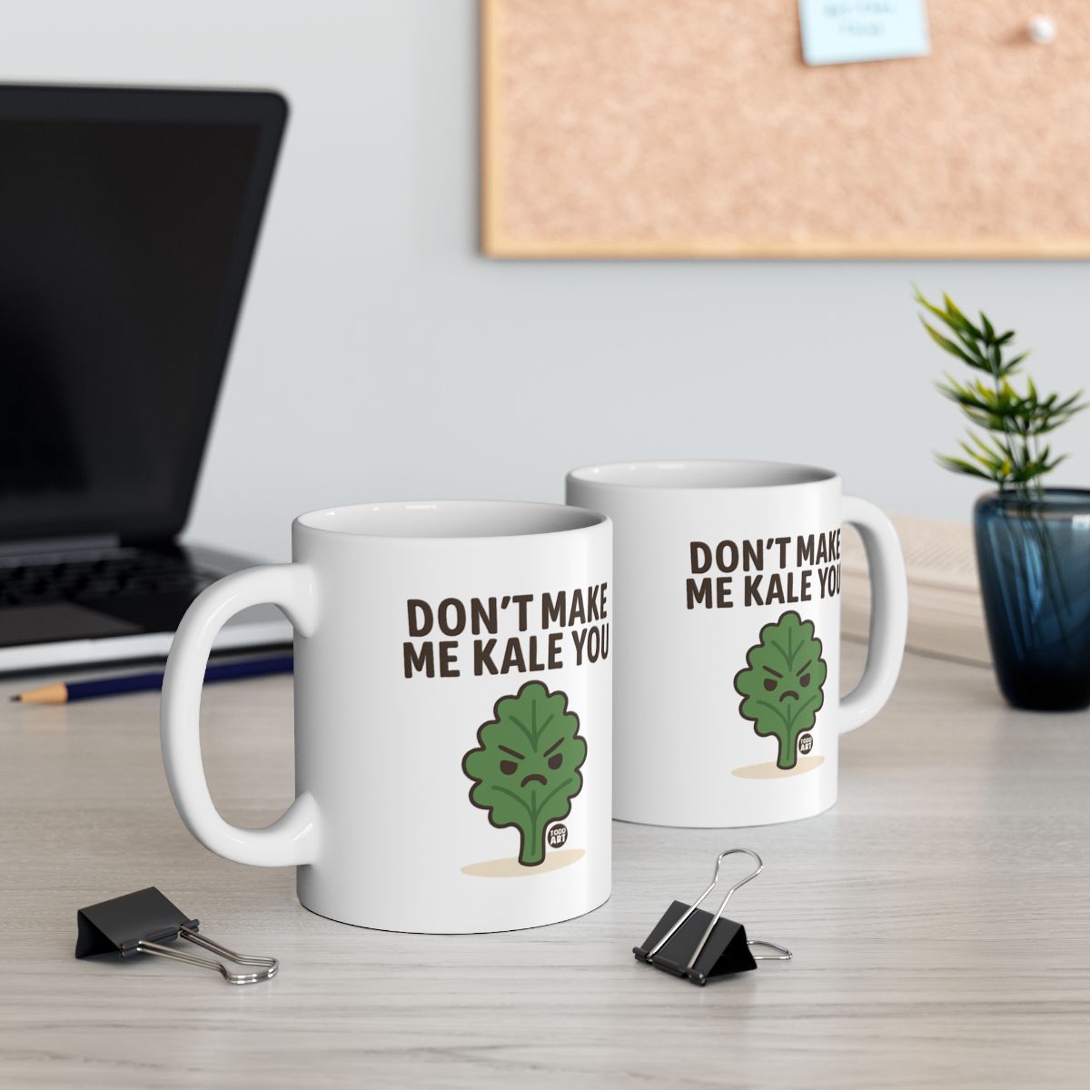 Don't Make Me Kale You Funny Coffee Mug for Home Office Use