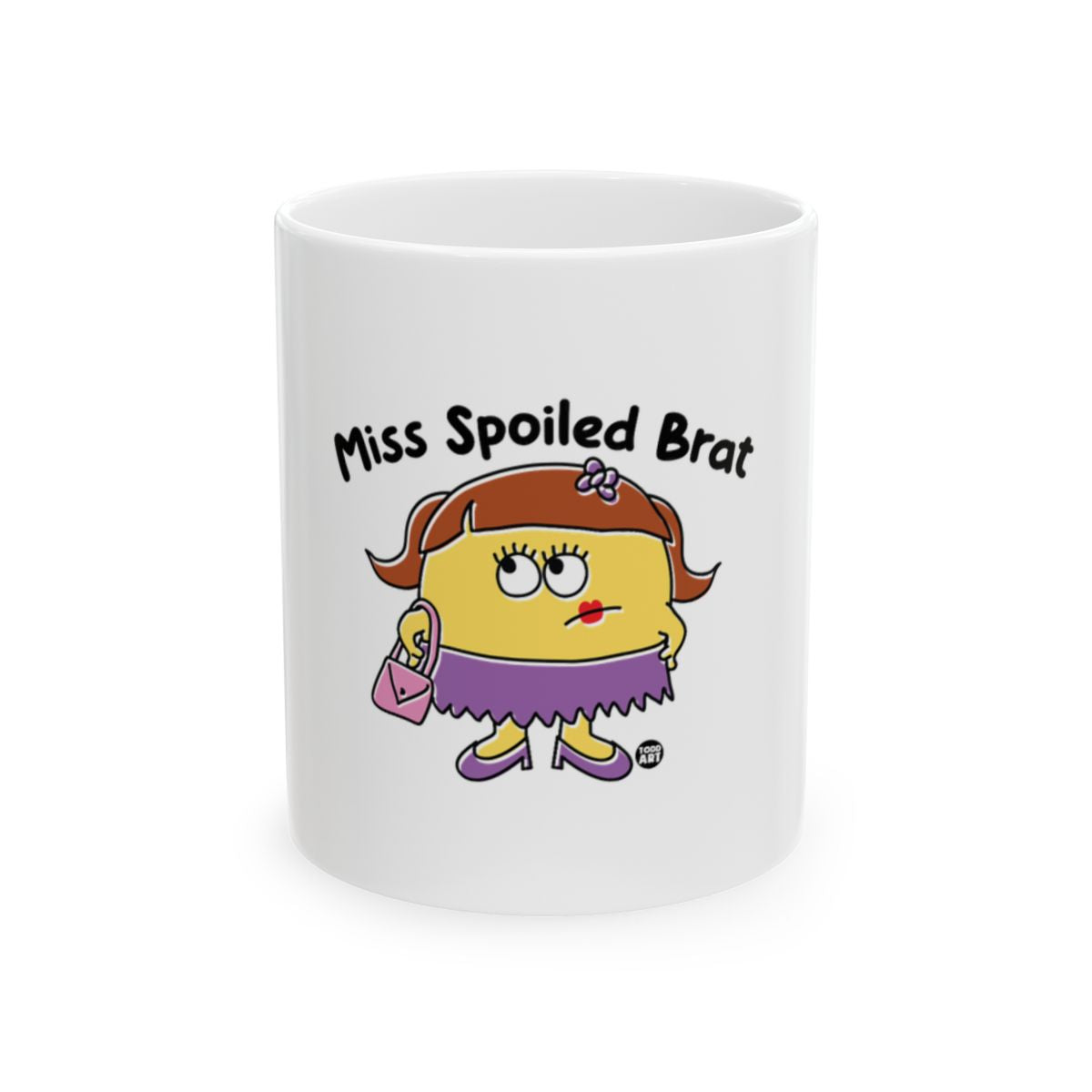 Miss Spoiled Brat Character Mug