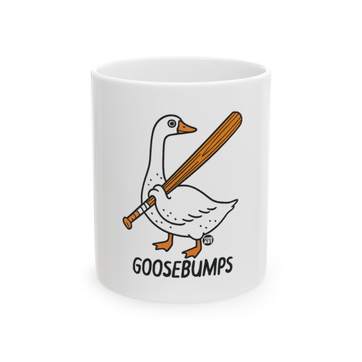 Goosebumps Baseball Bat Duck Mug Cup Gift Item