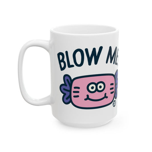 Blow Me Cartoon Character Funny Coffee Mug