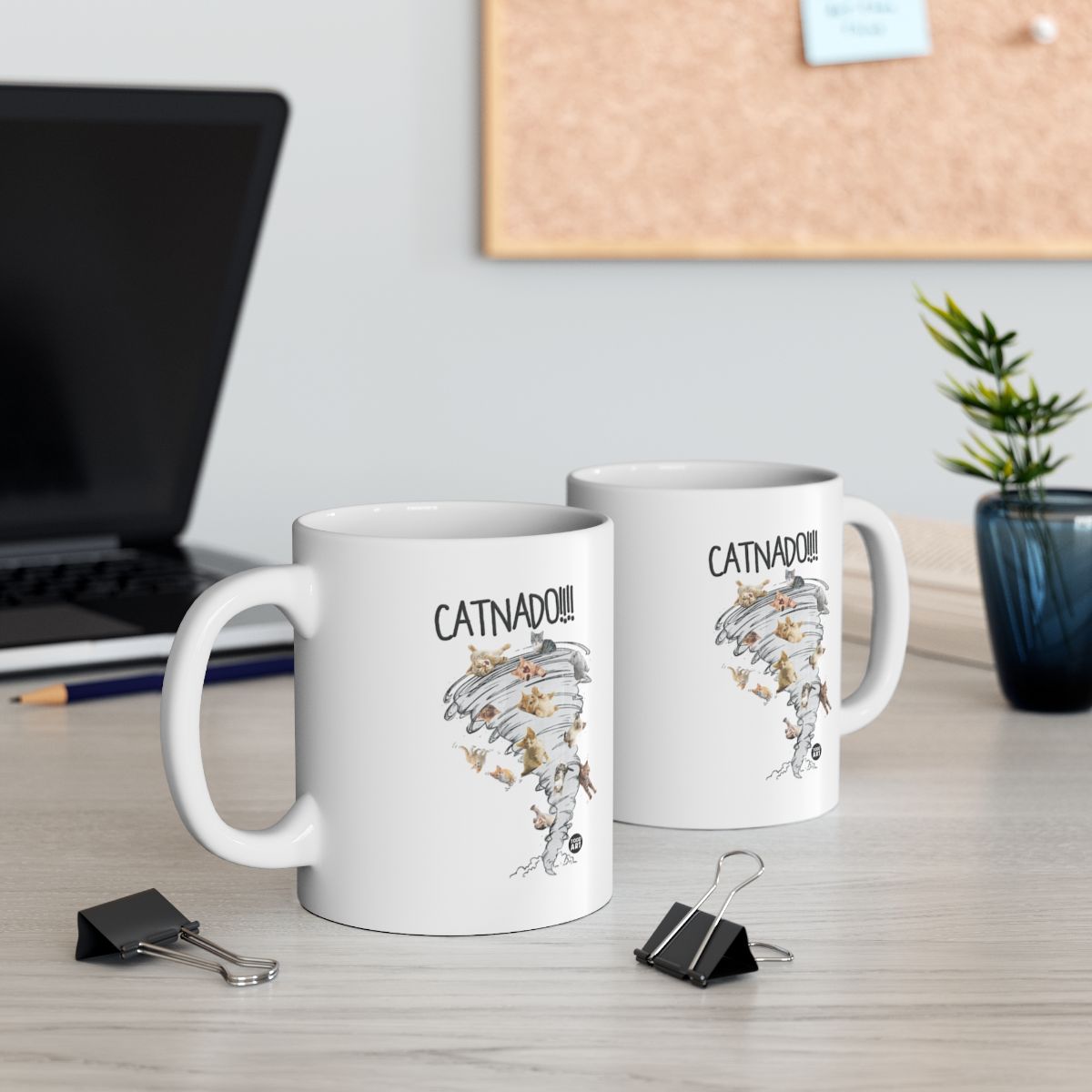 Catnado Coffee Mug with Cute Cat Designs