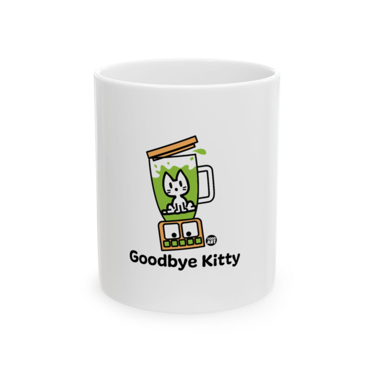 Goodbye Kitty Blender Design Mug