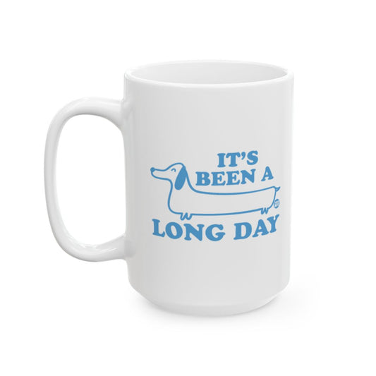 It's Been a Long Day Dachshund Print Mug