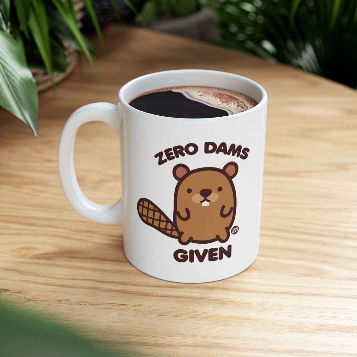 Zero Dams Given Beanie Mug