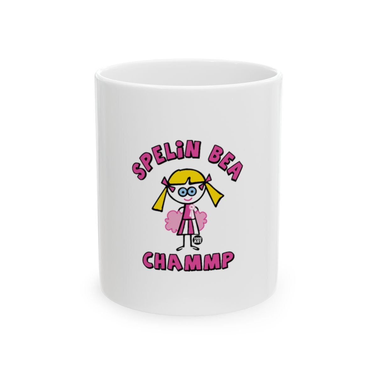 Spelin Bea Chammp Customizable Coffee Mug