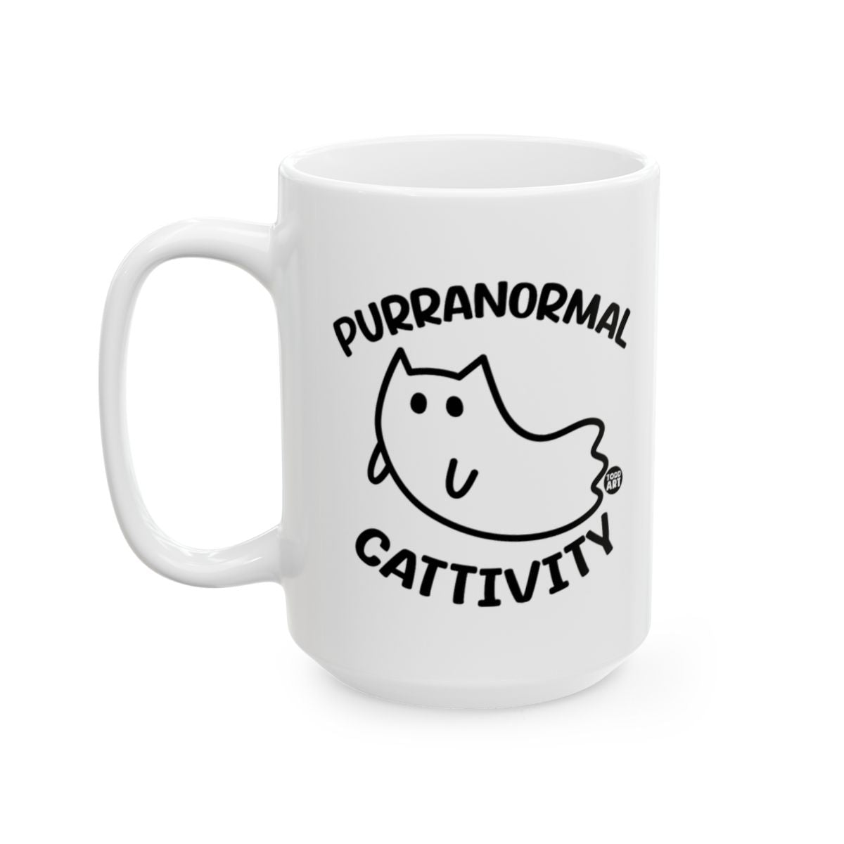 Purranormal Cattivity Ghost Cat Design Mug Product