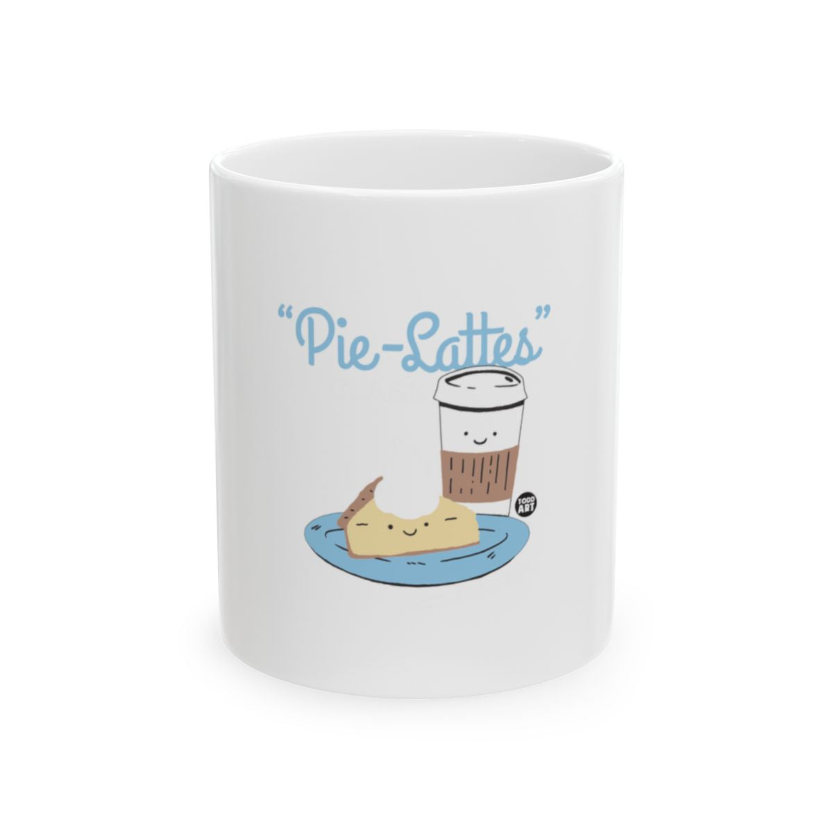 Pie-Lattes Cute Coffee and Pie Mug