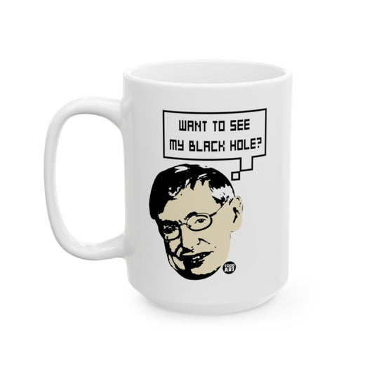 Funny Stephen Hawking Inspired Black Hole Mug