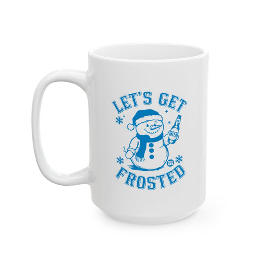 Let's Get Frosted Snowman With Beer Mug
