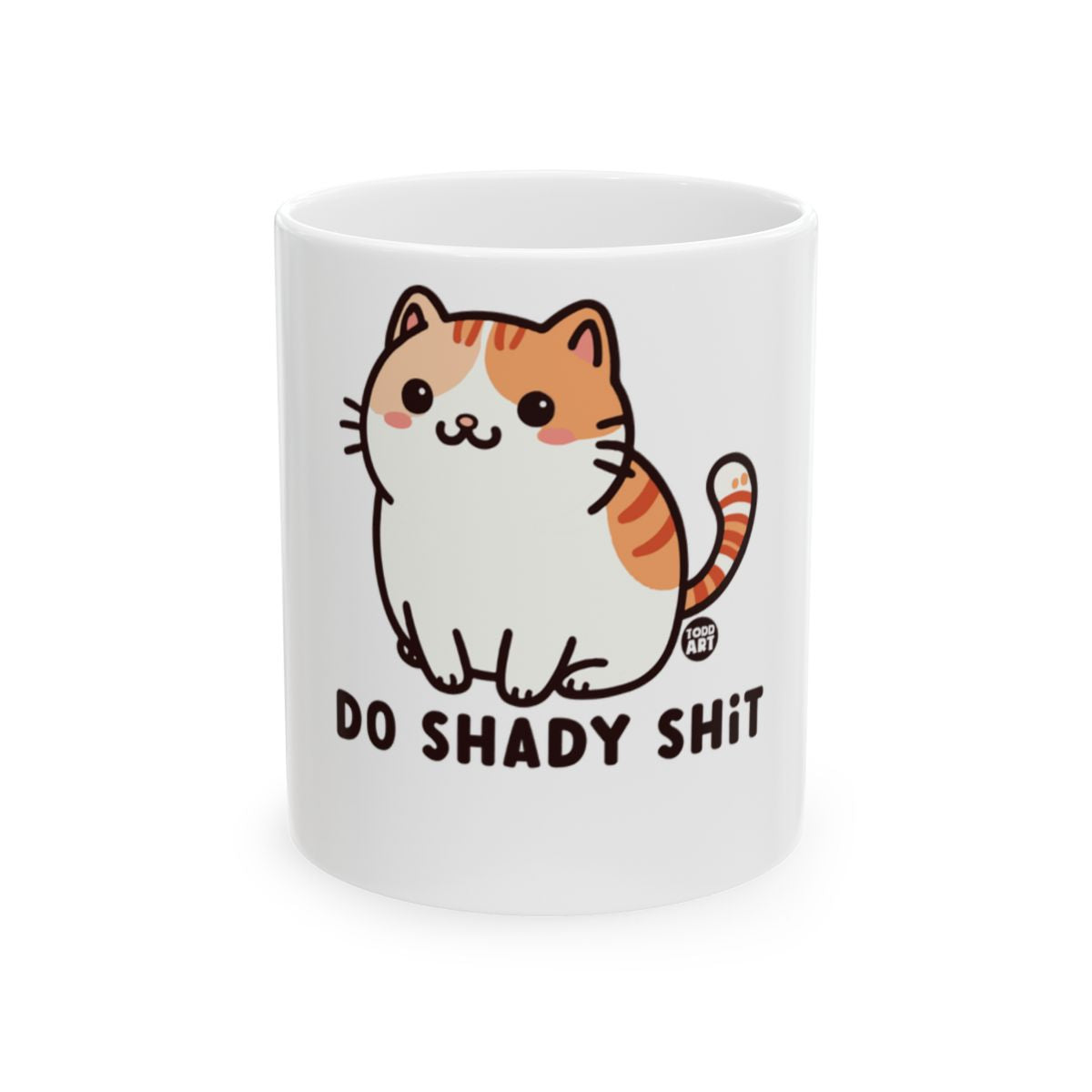 Do Shady Shit Cute Cat Mug Product