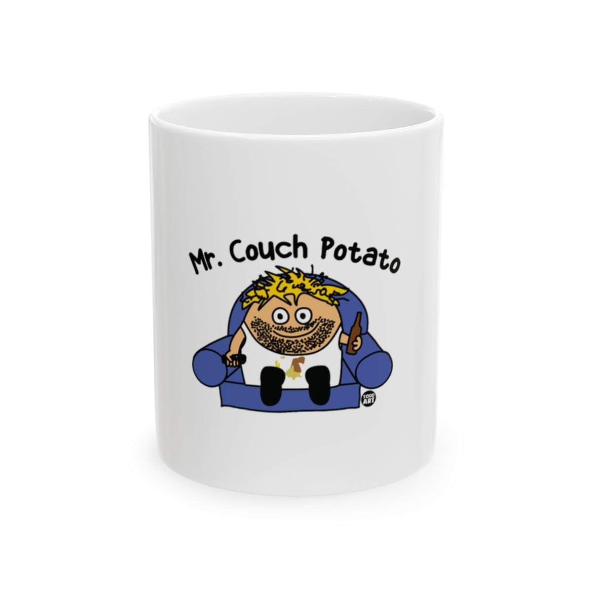 Mr. Couch Potato Funny Coffee Mug for Relaxation