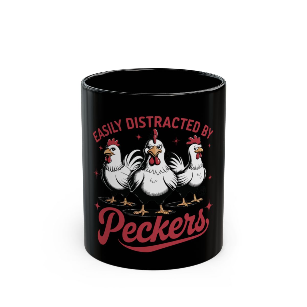 Easily Distracted By Peckers Mug