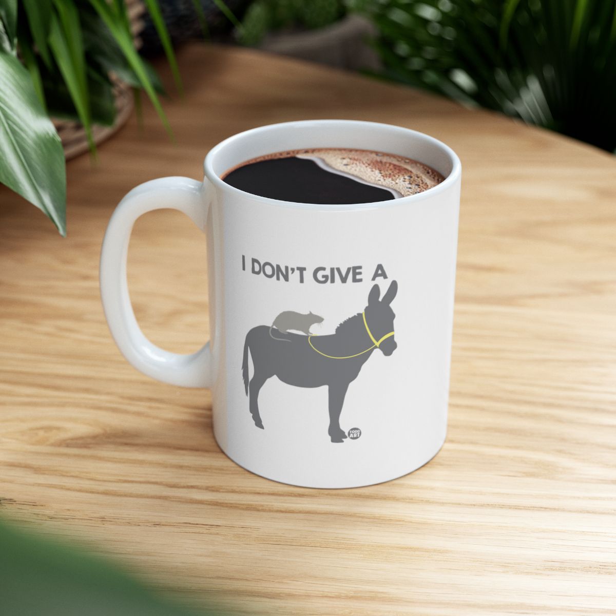I Don't Give a Donkey Funny Mug for Coffee Lovers