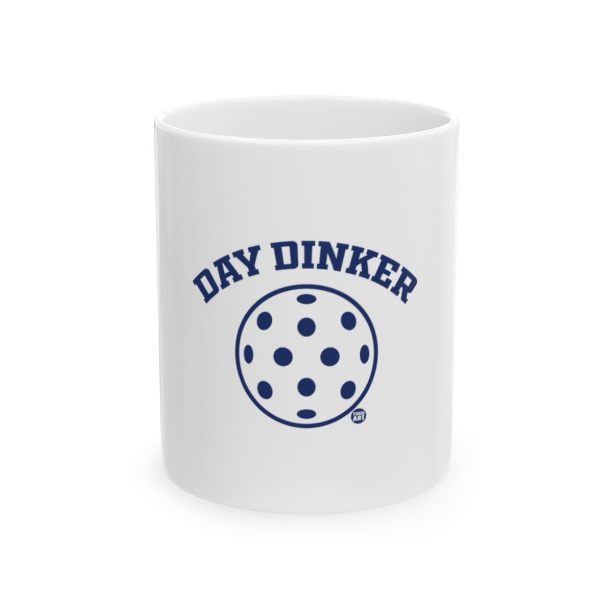 Fun Day Drinker Mug with Playful Polka Dot Design