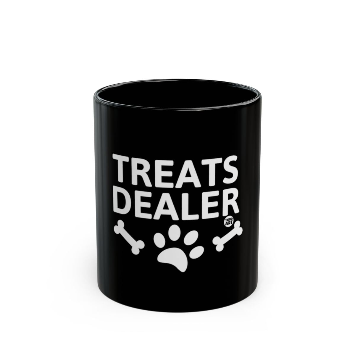 Treats Dealer Paw Print Mug Dog Owner Gift