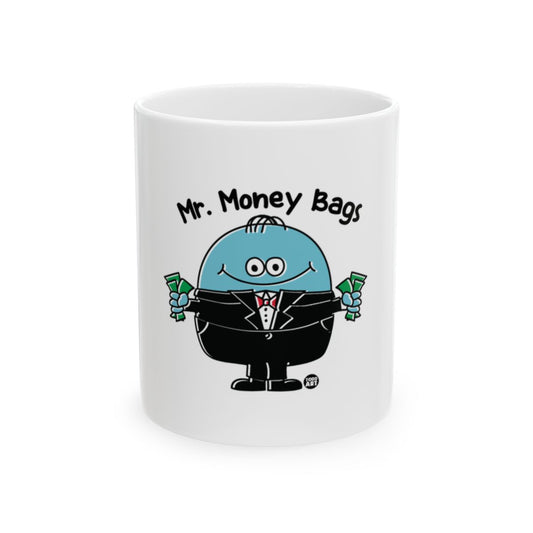 Mr. Money Bags Coffee Mug for Fun and Practical Use
