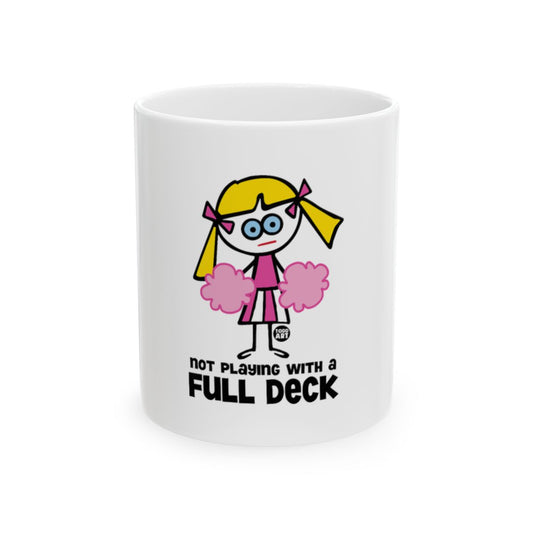 Not Playing With A Full Deck Graphic Mug
