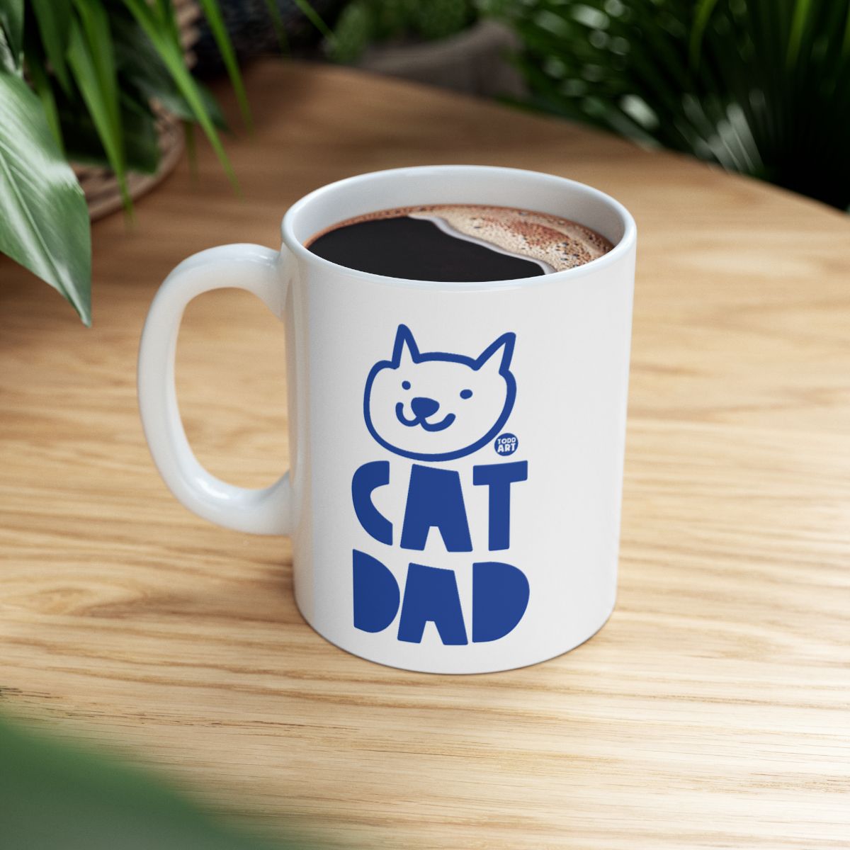 CAT DAD Coffee Mug Perfect for Cat Lovers
