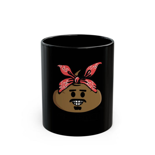 Funny Smiling Character with Red Bandana Mug