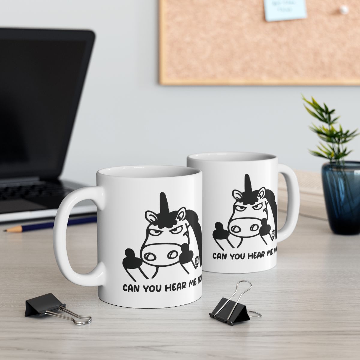 Funny Can You Hear Me Now Face Coffee Mug Set