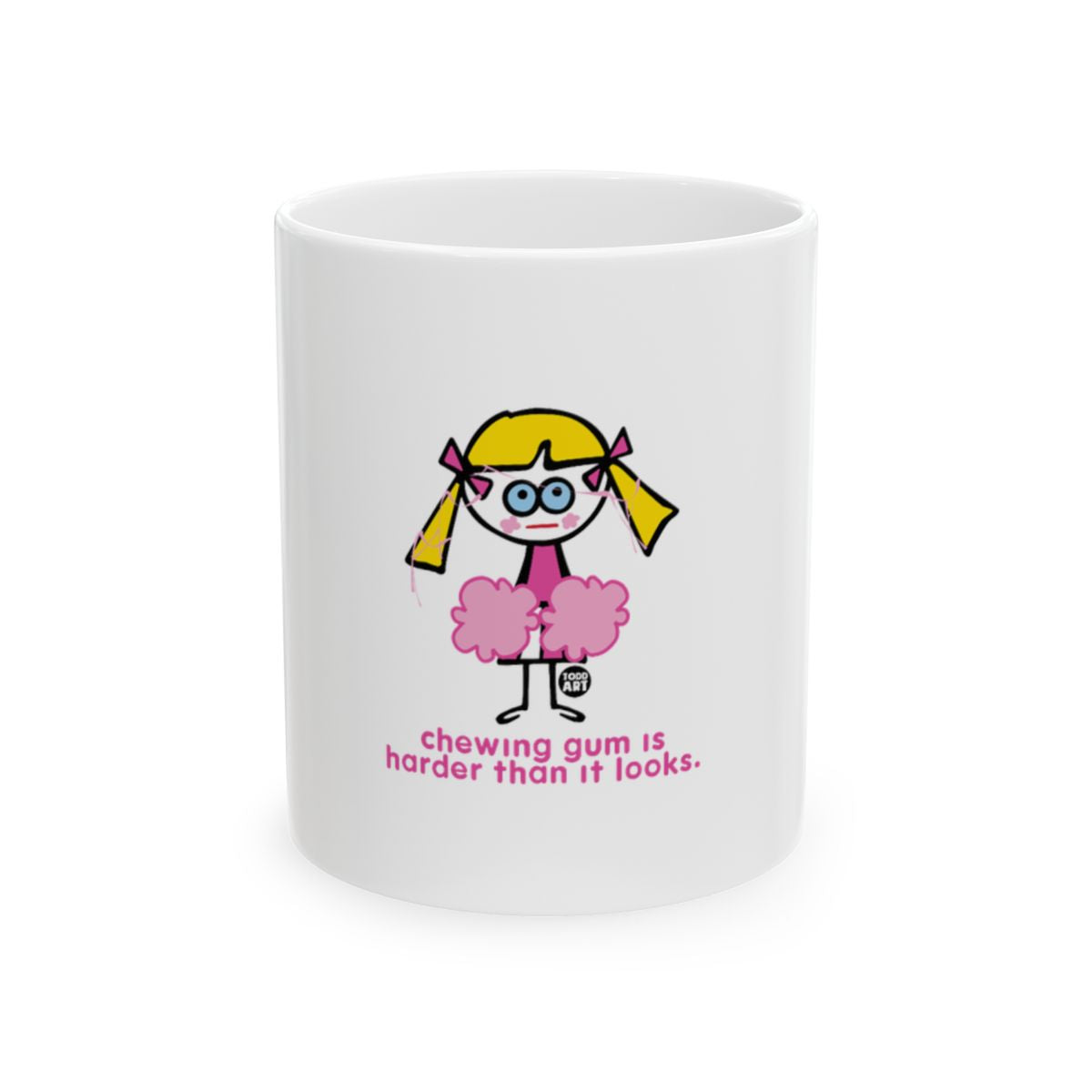 Chewing Gum Is Harder Than It Looks Coffee Mug